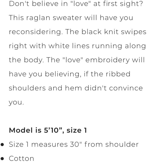 Torrid Love sweater - Picture 3 of 3
